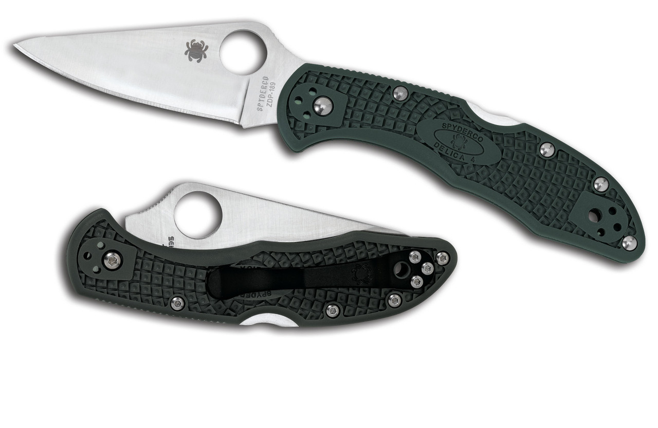 UPC 716104001729 product image for Spyderco Delica 4 ZDP189 Knife C11PGRE | upcitemdb.com
