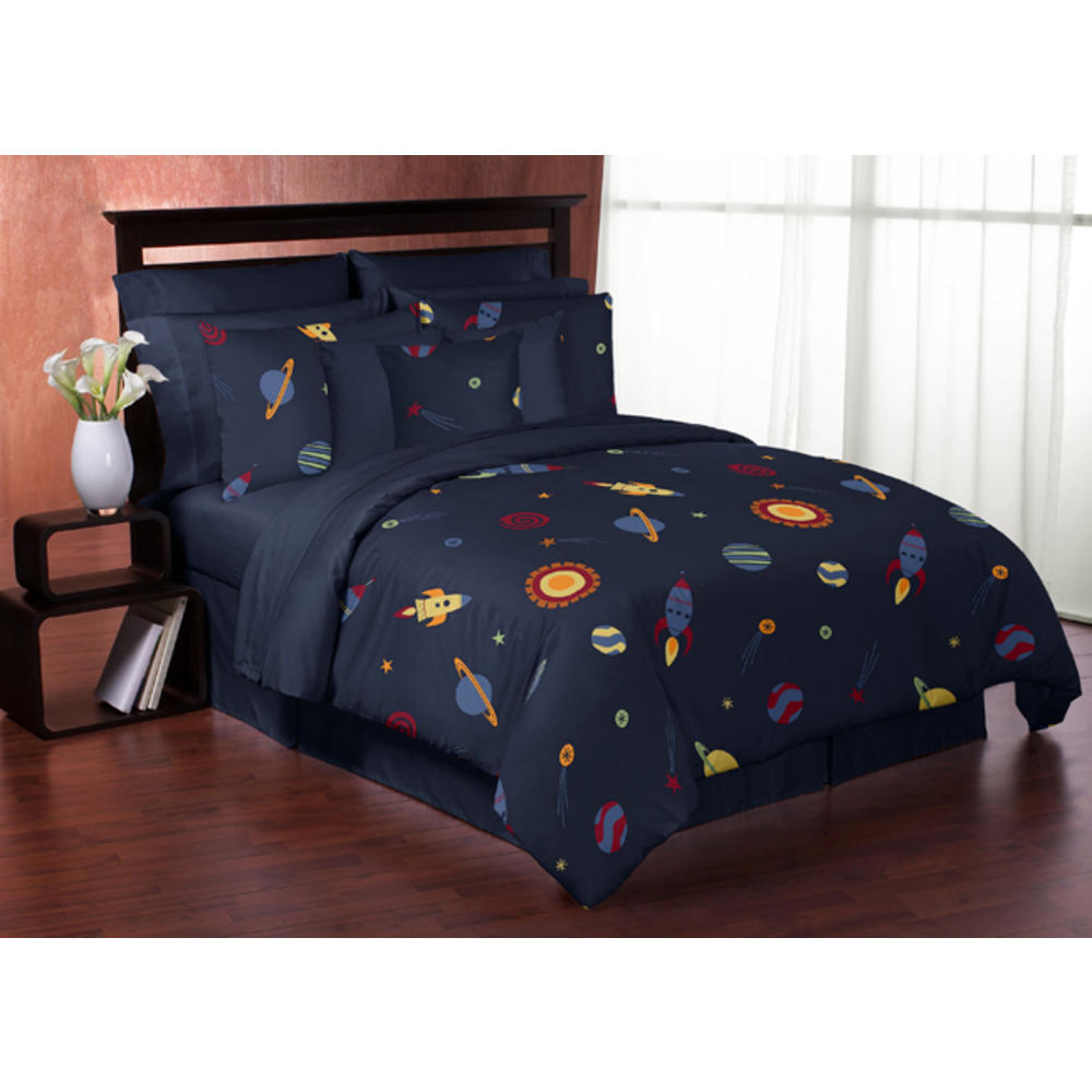 Sweet Jojo Designs Space Galaxy Collection Decorative Pillow