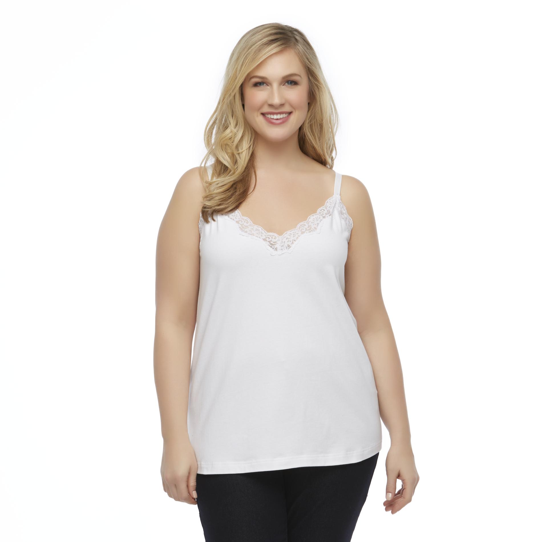 Covington Women's Plus Lace Camisole | Shop Your Way: Online Shopping & Earn Points on Tools