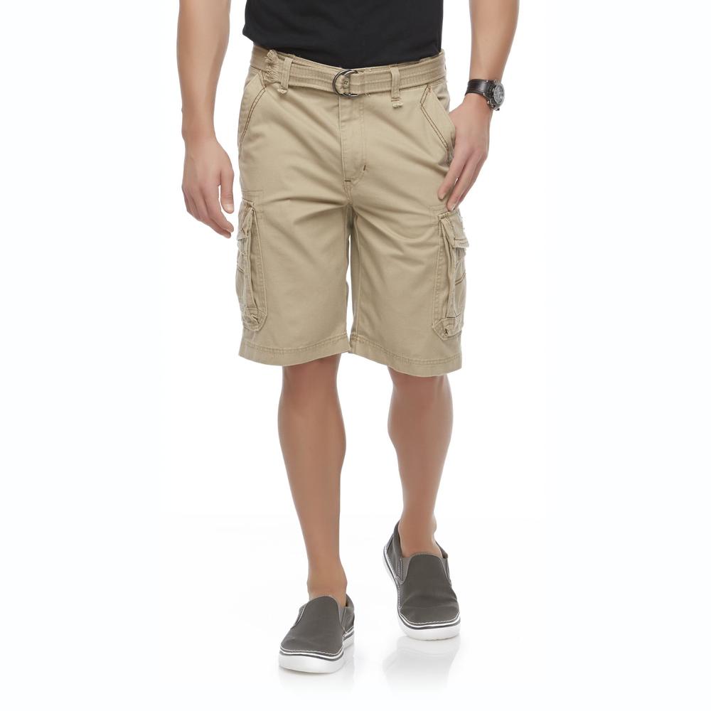 Men's Cargo Shorts & Belt