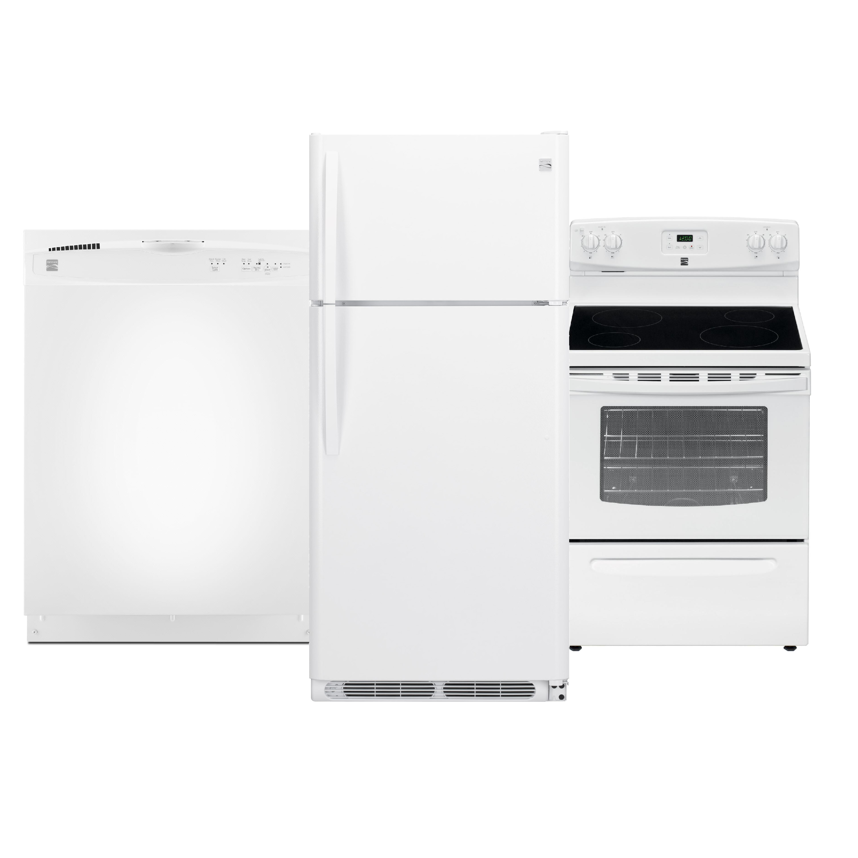 Kenmore 3 Piece Kitchen Suite - White