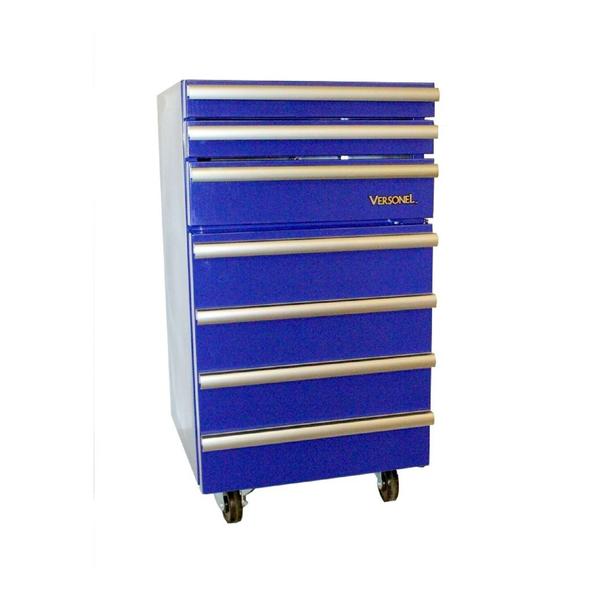 Versonel Portable Blue Garage Toolbox Refrigerator ENERGY STAR