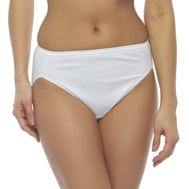 Vanity Fair Women s 5 Pairs Hi Cut Brief Panties 13331