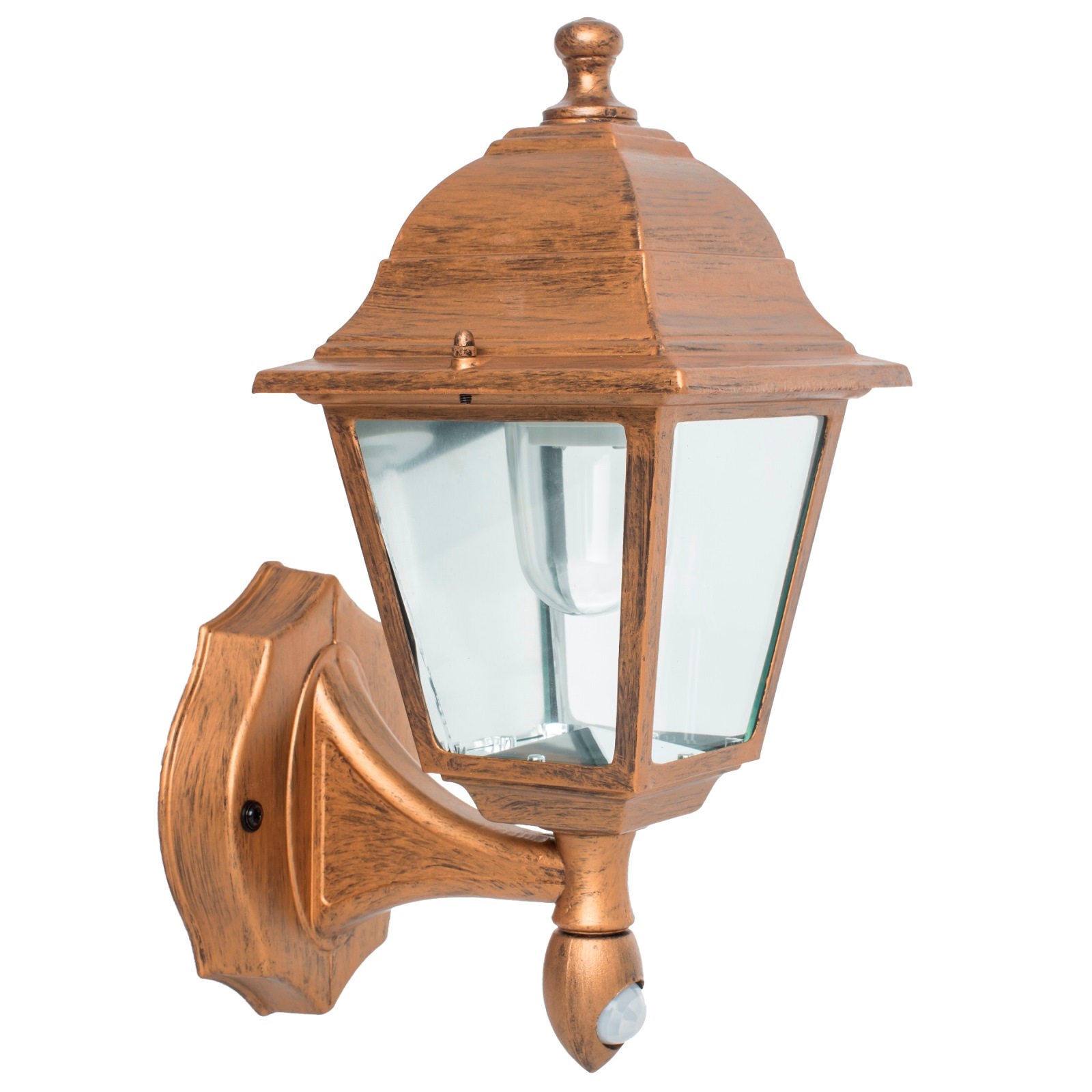 Maxsa 48219 BatteryPowered MotionActivated Wall Sconce, Golden Copper - Home Improvement ...