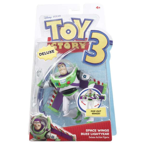 Disney Toy Story 3 Space Wings Buzz Lightyear Deluxe Action Figure