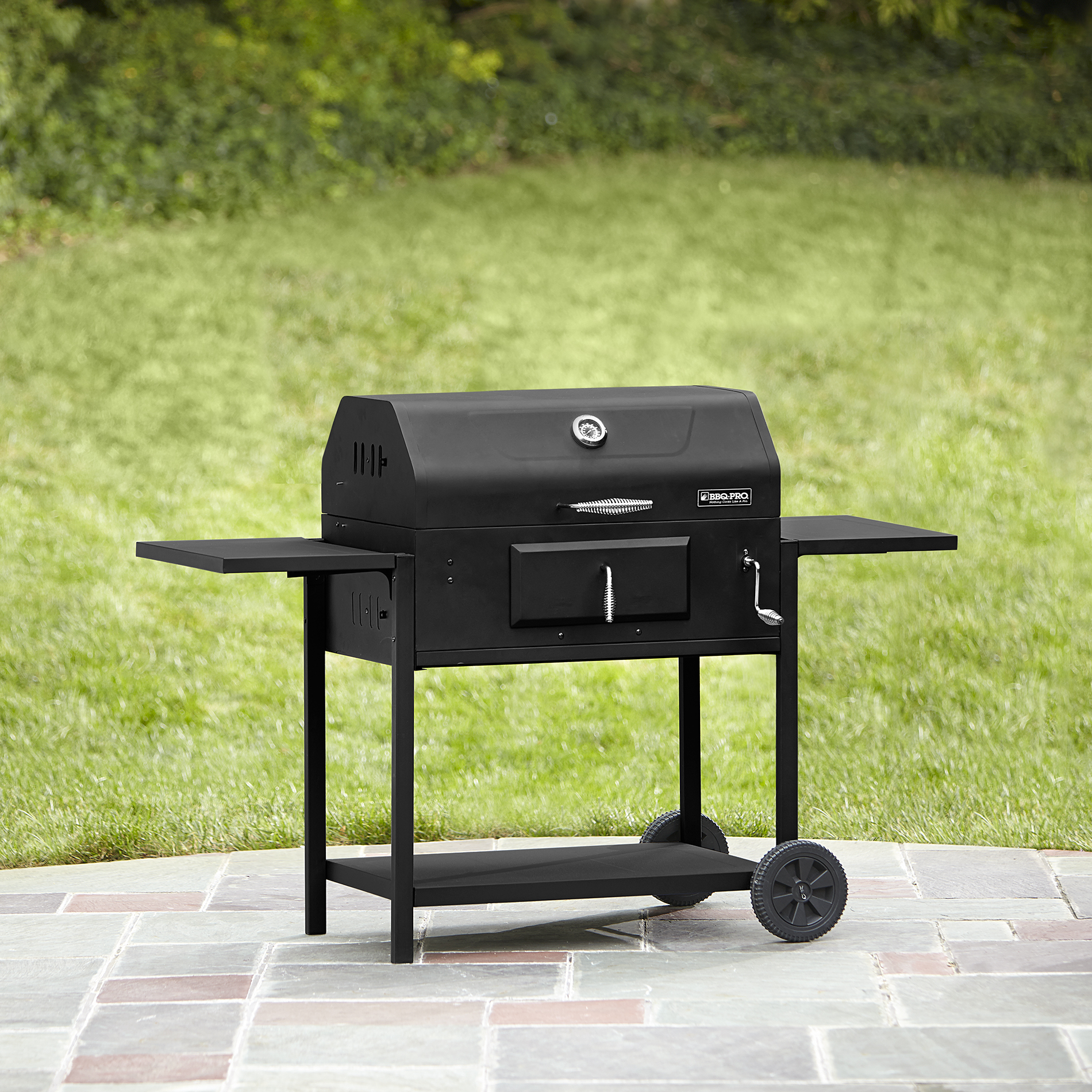 BBQ Pro Deluxe Charcoal Grill - Outdoor Living - Grills ...