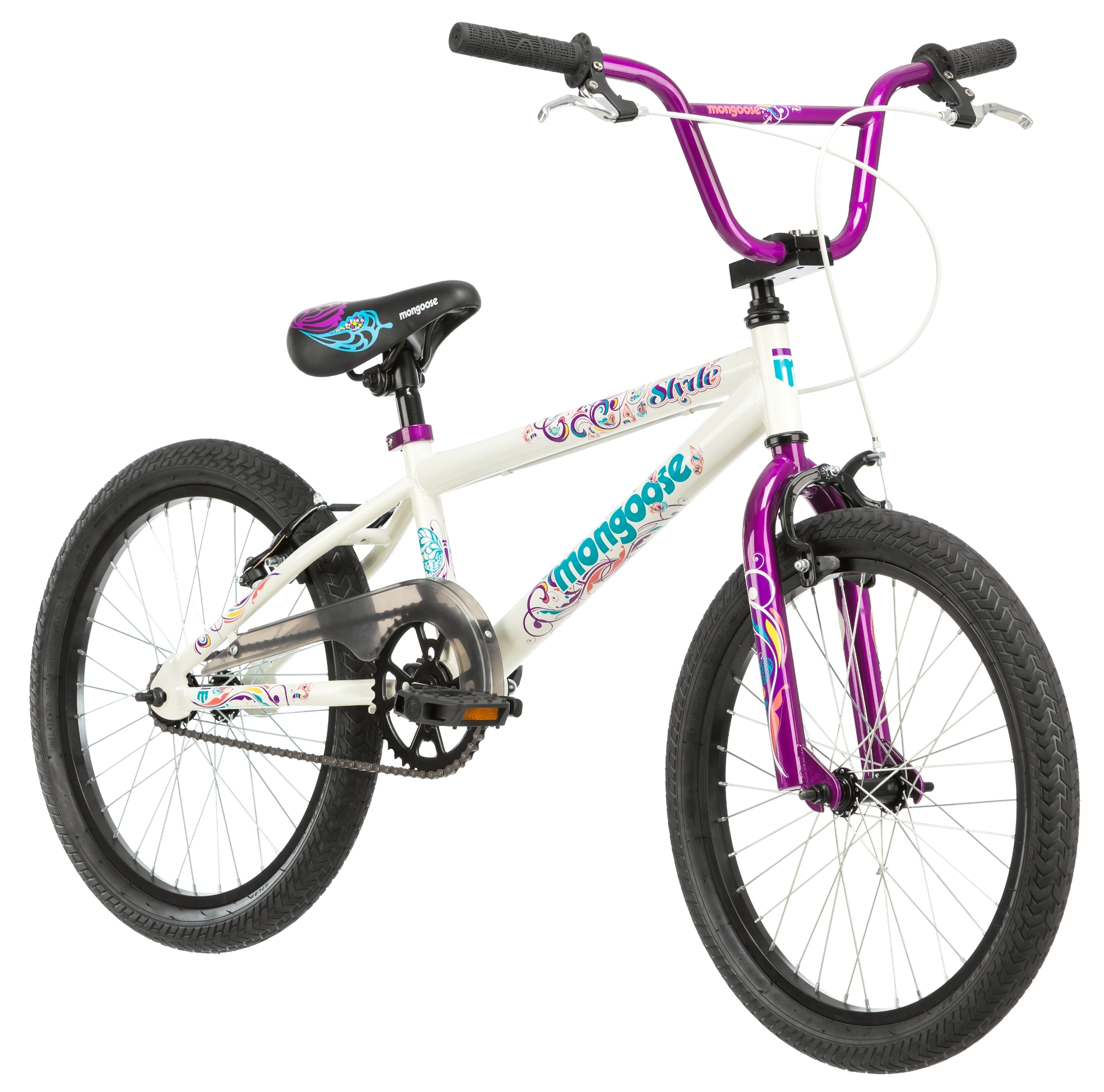 Mongoose Slyde 20 Inch Girl's BMX Bike