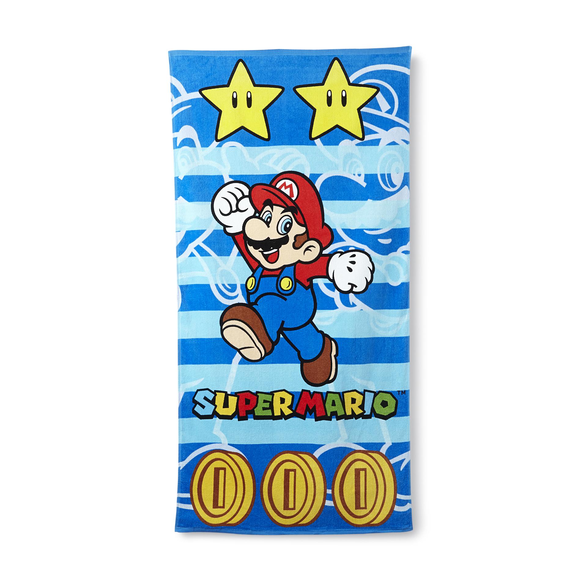 Nintendo Super Mario Beach Towel Shop Your Way Online Shopping