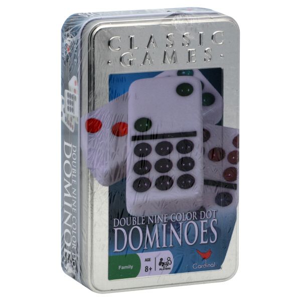 Cardinal Classic Games Dominoes, Double Nine Color Dot, 1 set at Kmart.com