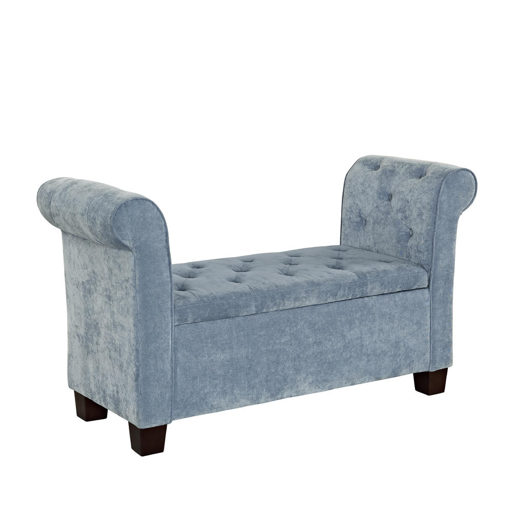 Torino Button Tufted Bench  Multiple Colors