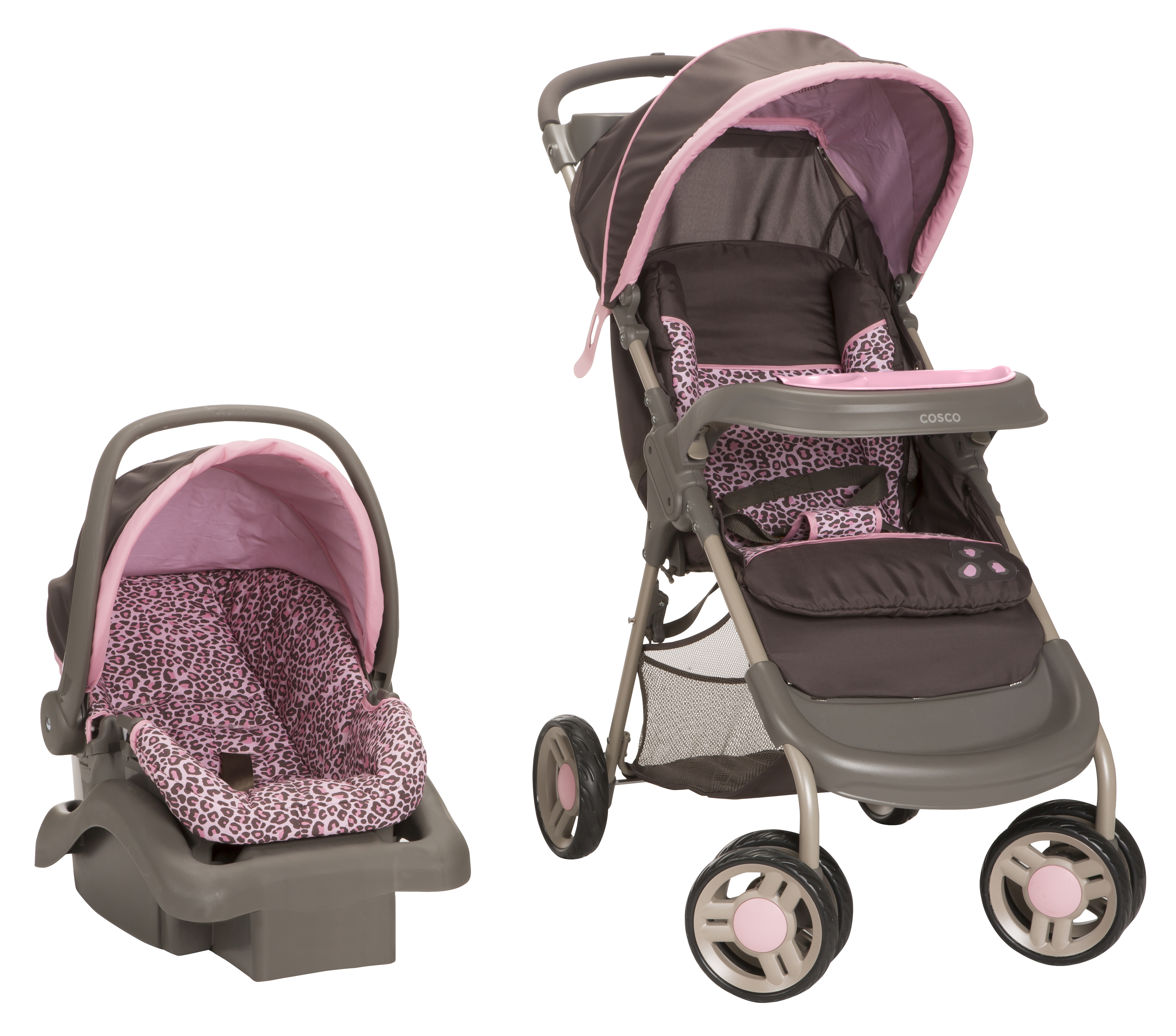 leopard print travel system