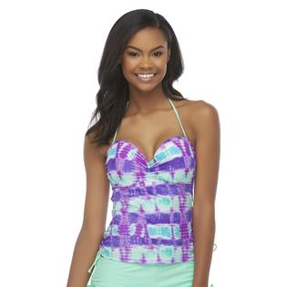 Women's Tie-Dye Tankini Swim Top - Clothing, Shoes ...