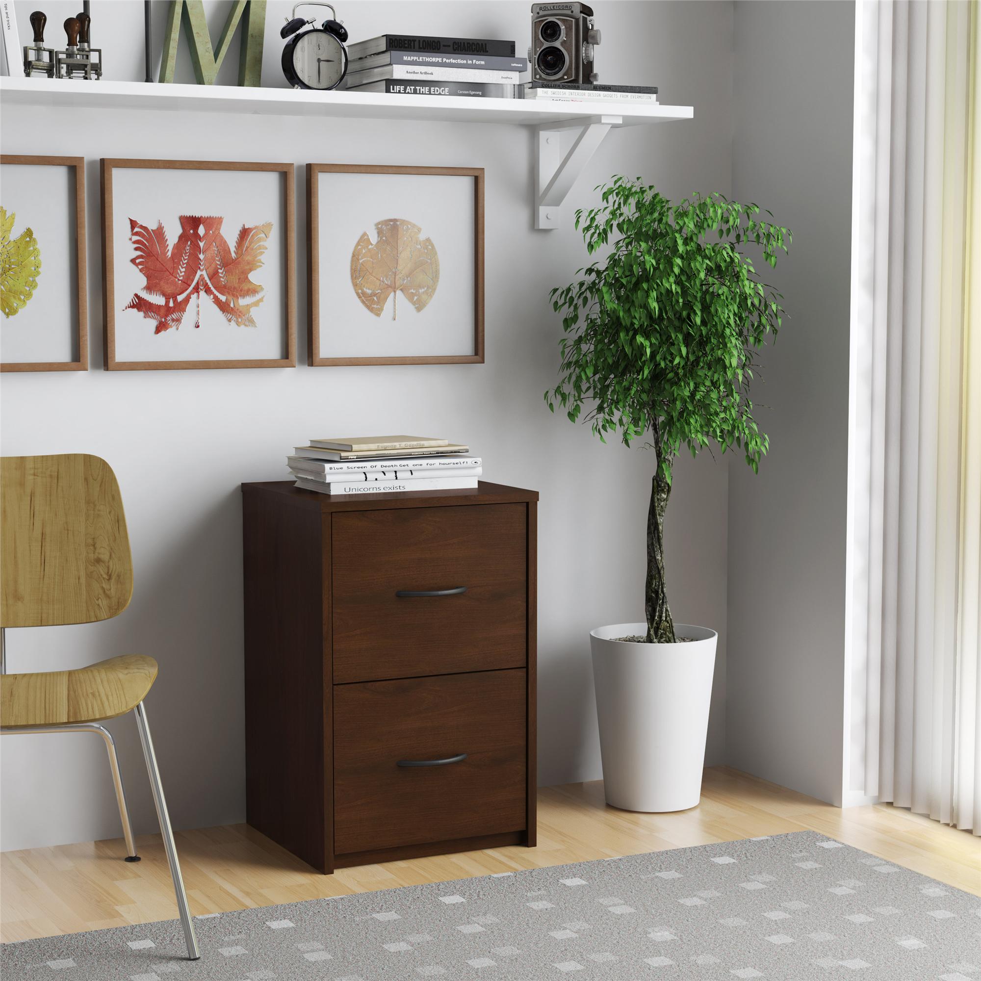 Dorel Home Furnishings 2-Drawer Resort Cherry File Cabinet - Home - Furniture - Home Office Furniture - Filing Cabinets