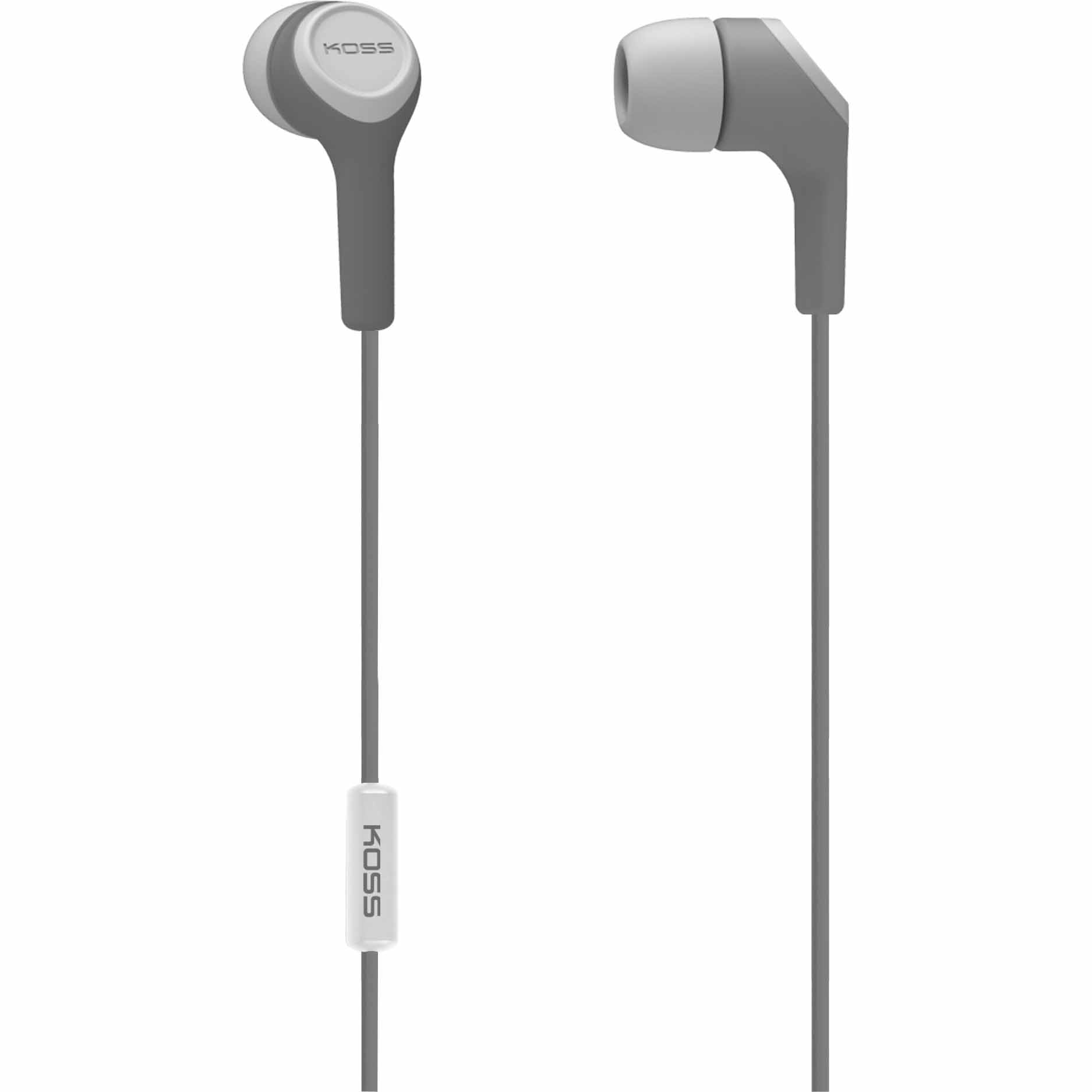 Koss 187212 KEB15iG Noise-Isolating In-Ear Headphones - Gray