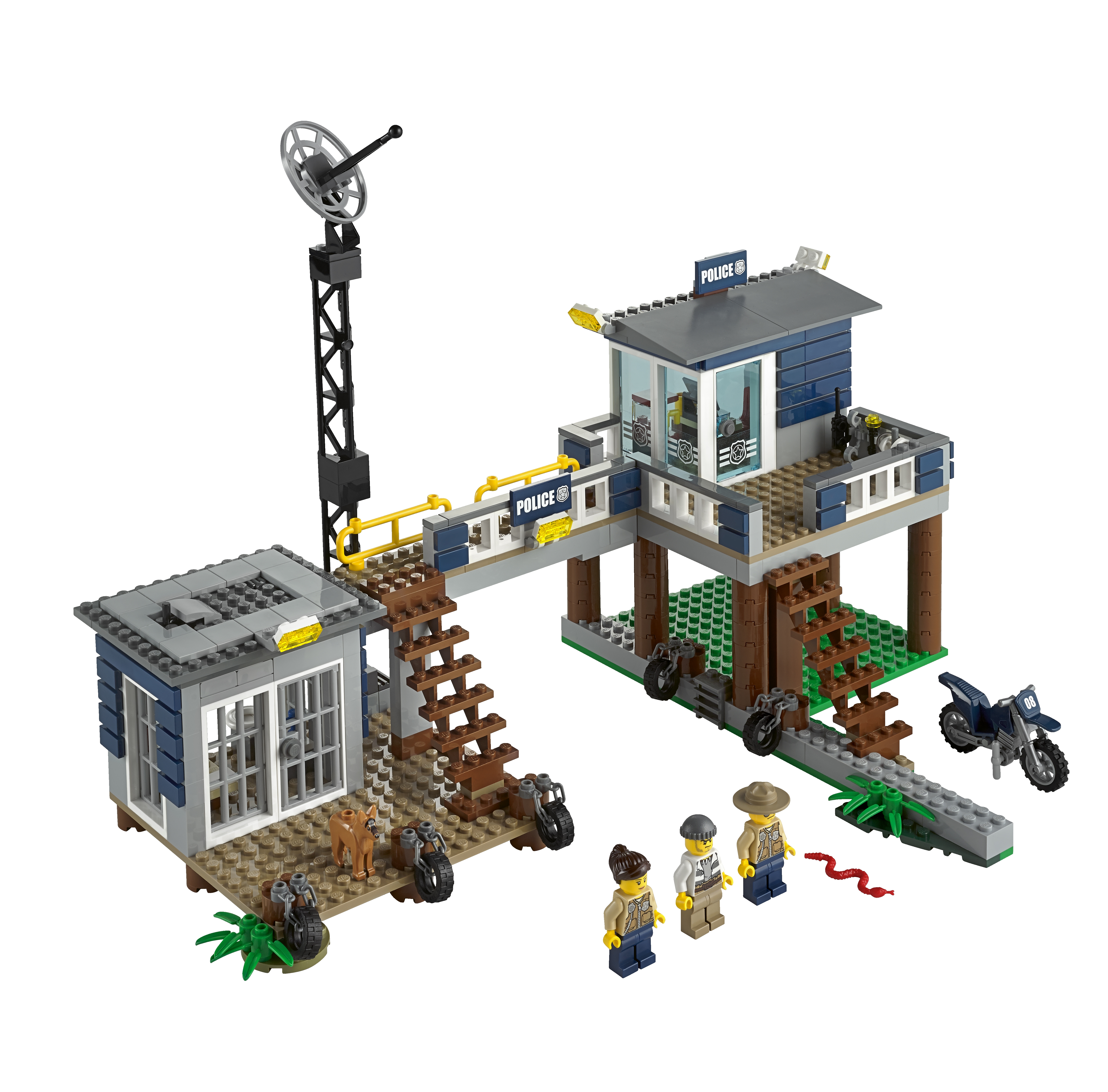 LEGO CITY Swamp Police Station Building Set #60069 Free Shipping New | eBay