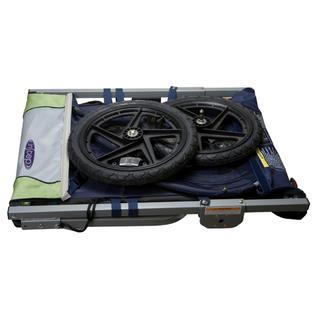 instep quick n ez 10 double bike trailer and stroller