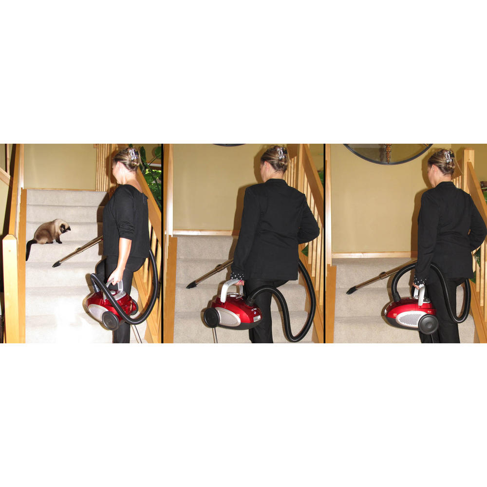 Atrix AHSC1 Lil Red Canister HEPA Vacuum