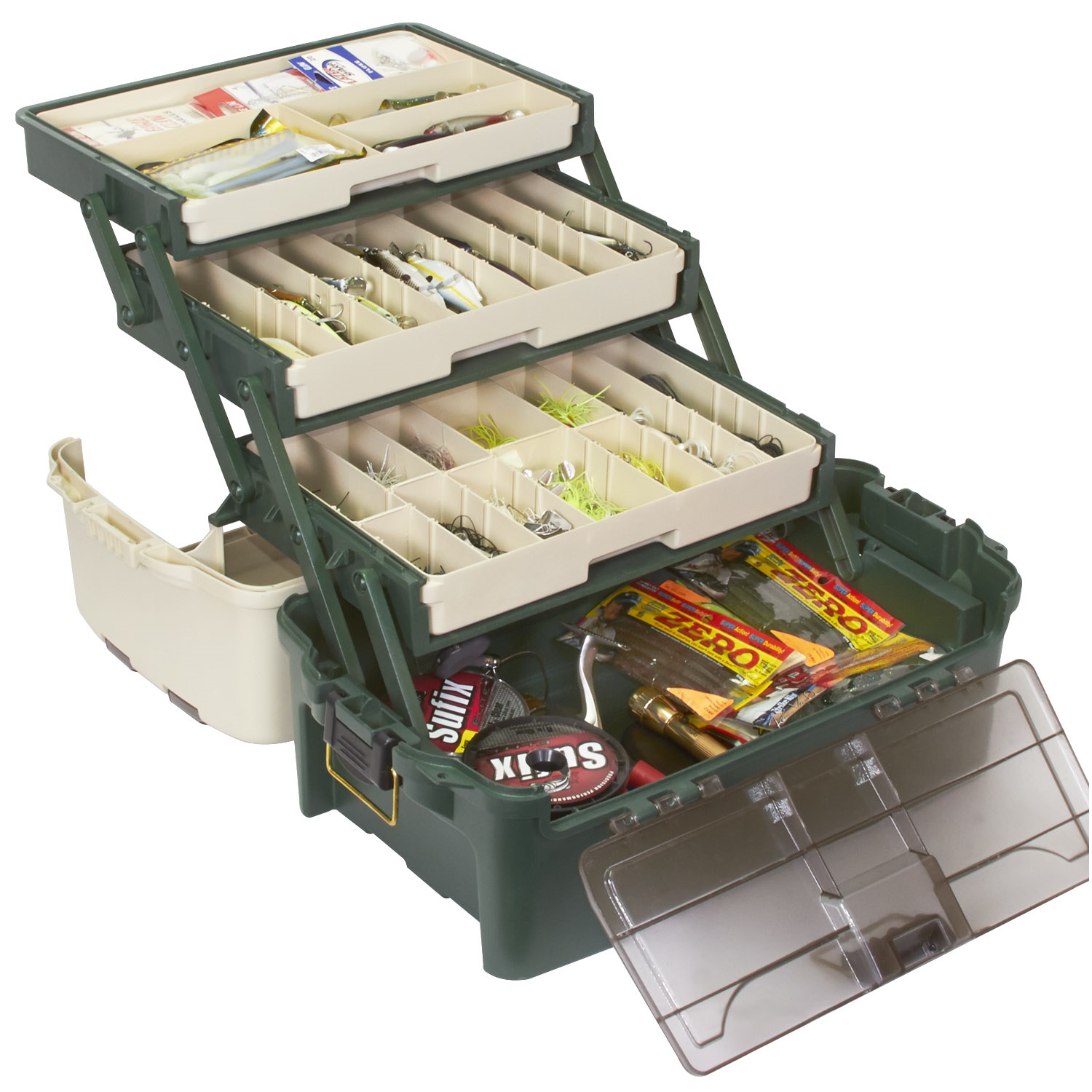 UPC 024099723305 product image for Plano Tackle Systems Hybrid Hip 3 Tray Box | upcitemdb.com