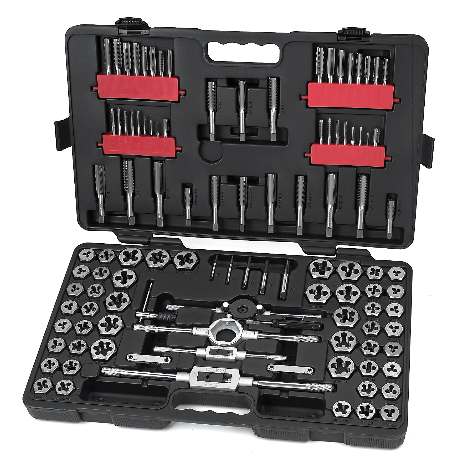 Craftsman 52386 107 pc. Tap and Die Set, Carbon Steel, Metric
