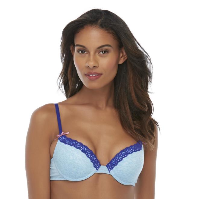 Joe Boxer Women's Heathered PushUp Bra