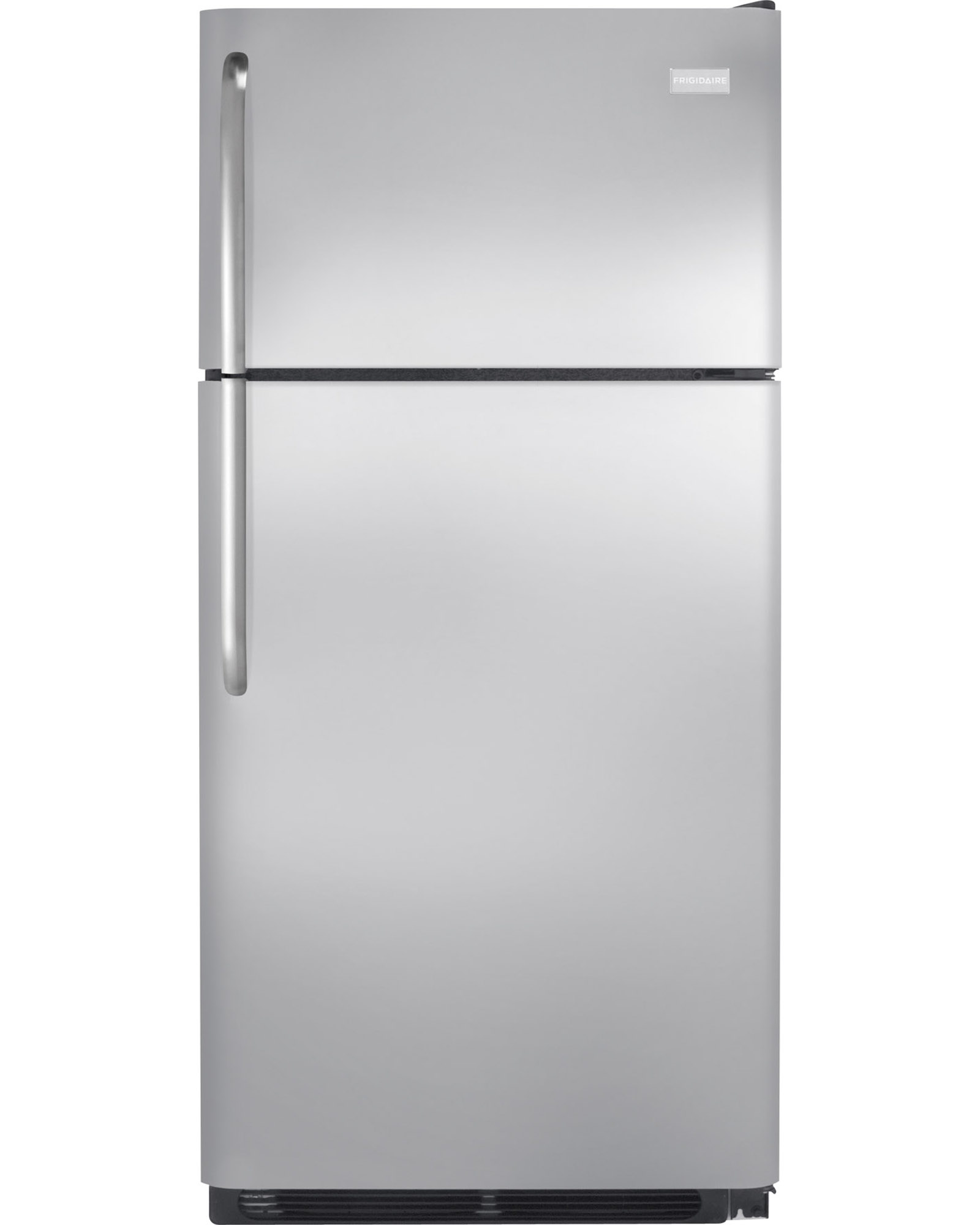 Frigidaire 18 cu. ft. Top Mount Refrigerator Stainless Steel Glass