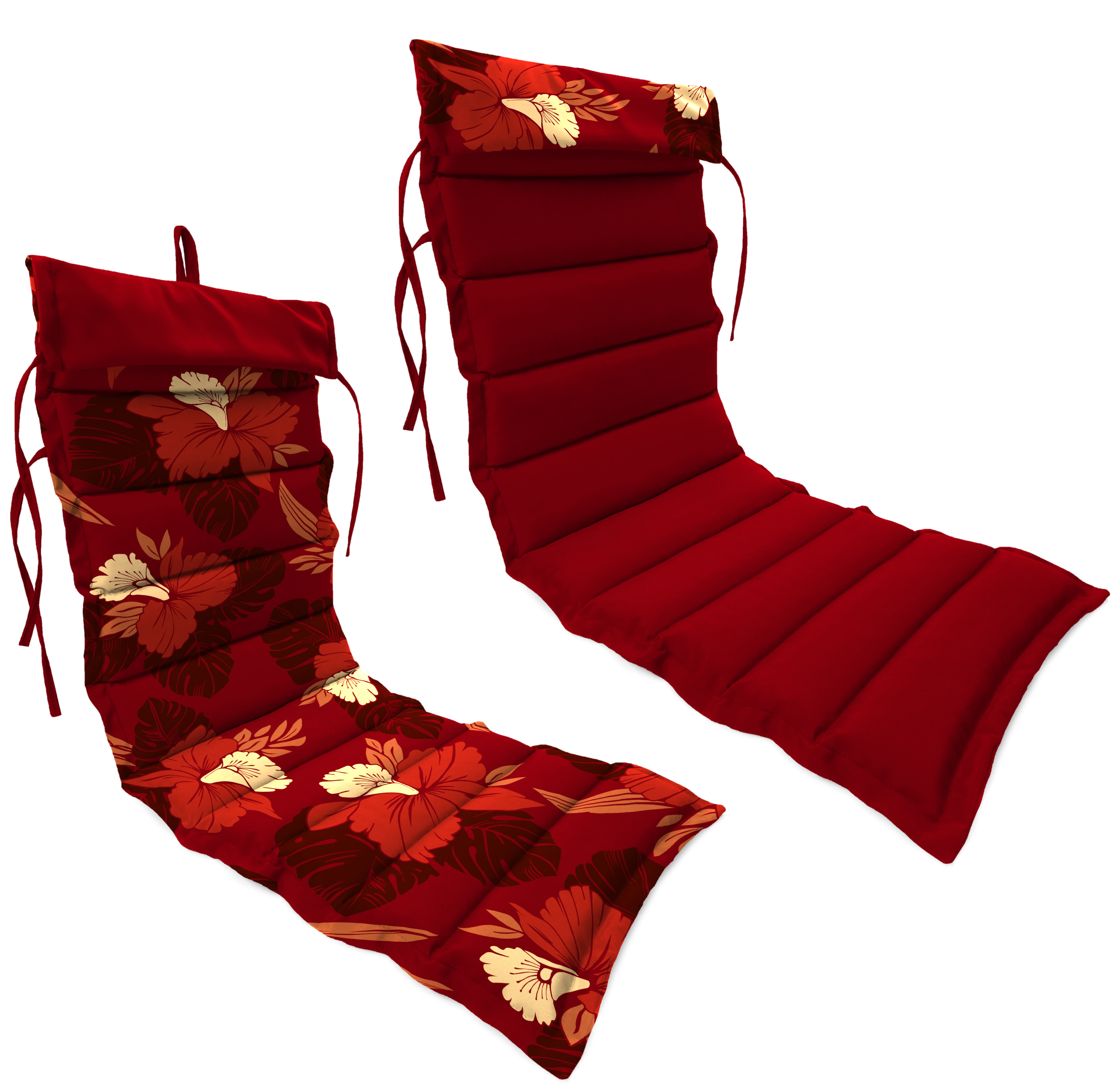 Garden Oasis Palm Bay Red Sling Patio Chair Cushion* Limited