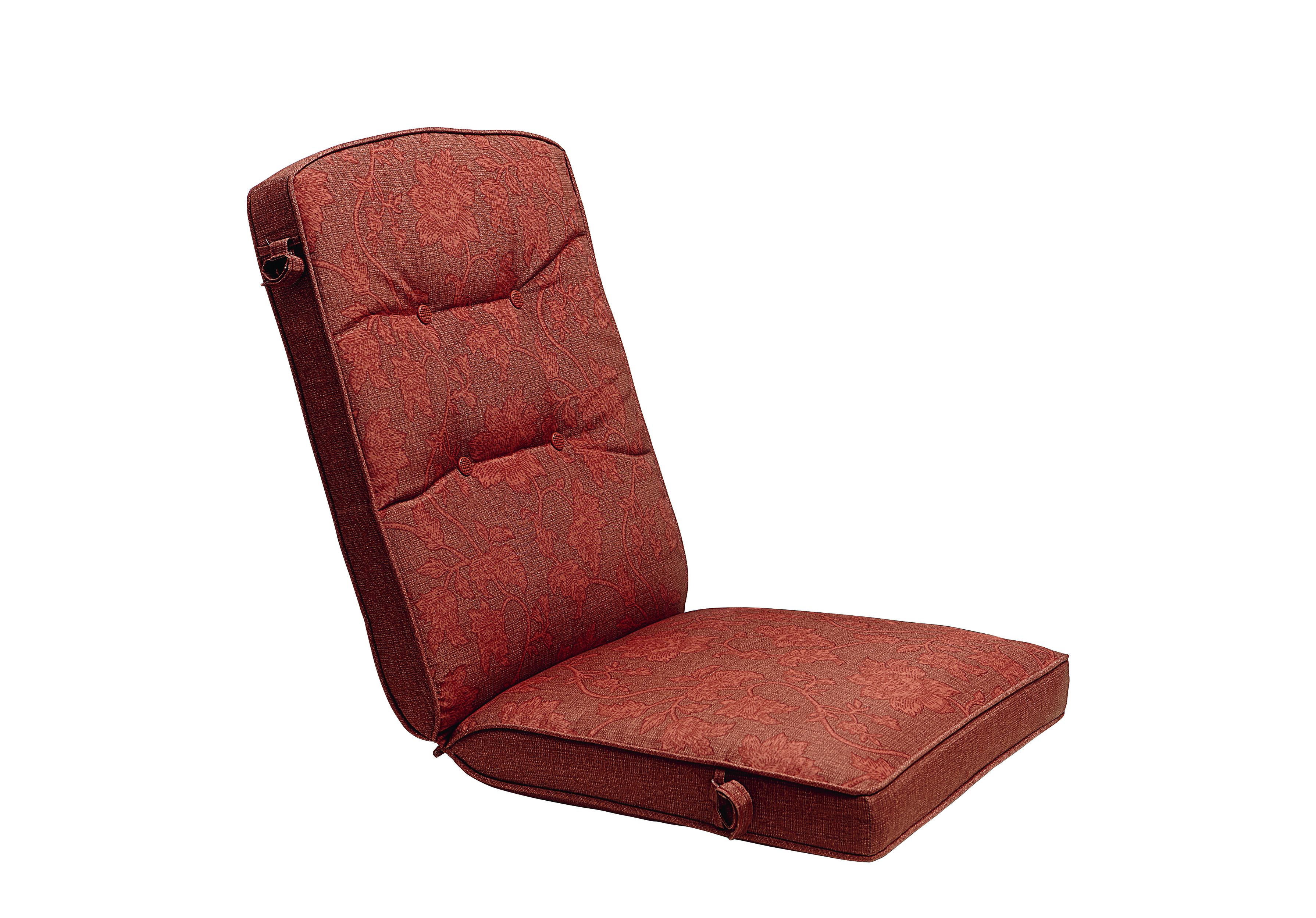 Jaclyn Smith Cora Replacement Red Chair Cushion Shop Your Way Online