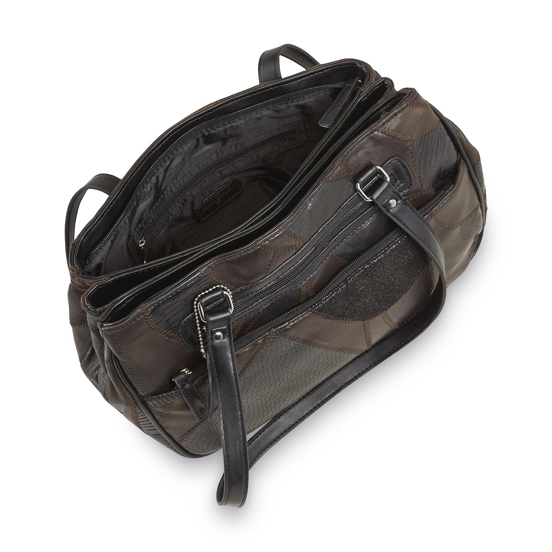 Jaclyn Smith Women's Patchwork Shoulder Bag