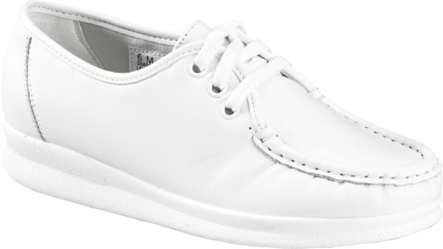 Anni Lo Slip-Resistant White Women's Nursing Shoe # 204254
