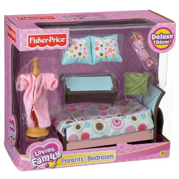Loving Family Deluxe Parent's Bedroom Toys & Games Dolls