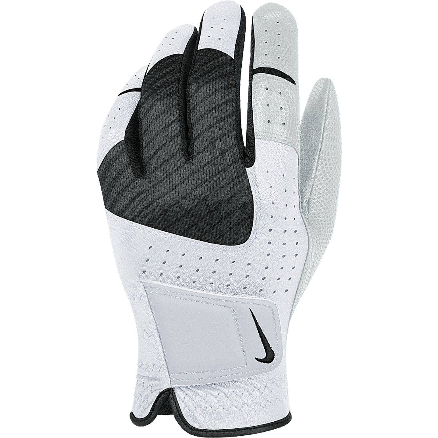 Tech Xtreme Golf Glove White/Black-Cool Grey Male