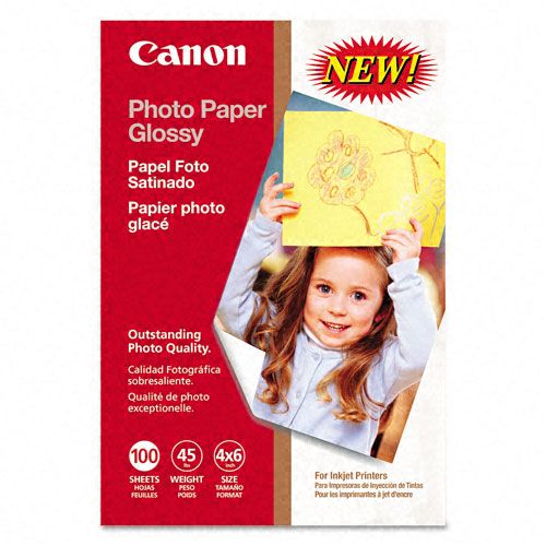 Canon Glossy Photo Paper, 4 x 6, 100 Sheets per Pack at Kmart.com