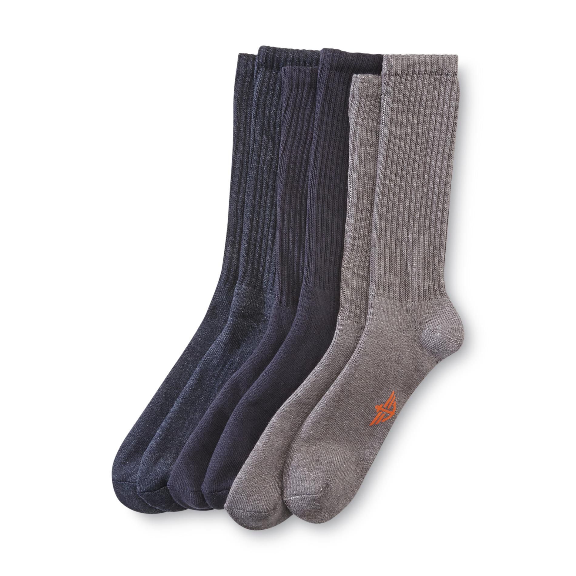 Dockers Men's 5Pairs Cushion Comfort Socks Solids Shop Your Way
