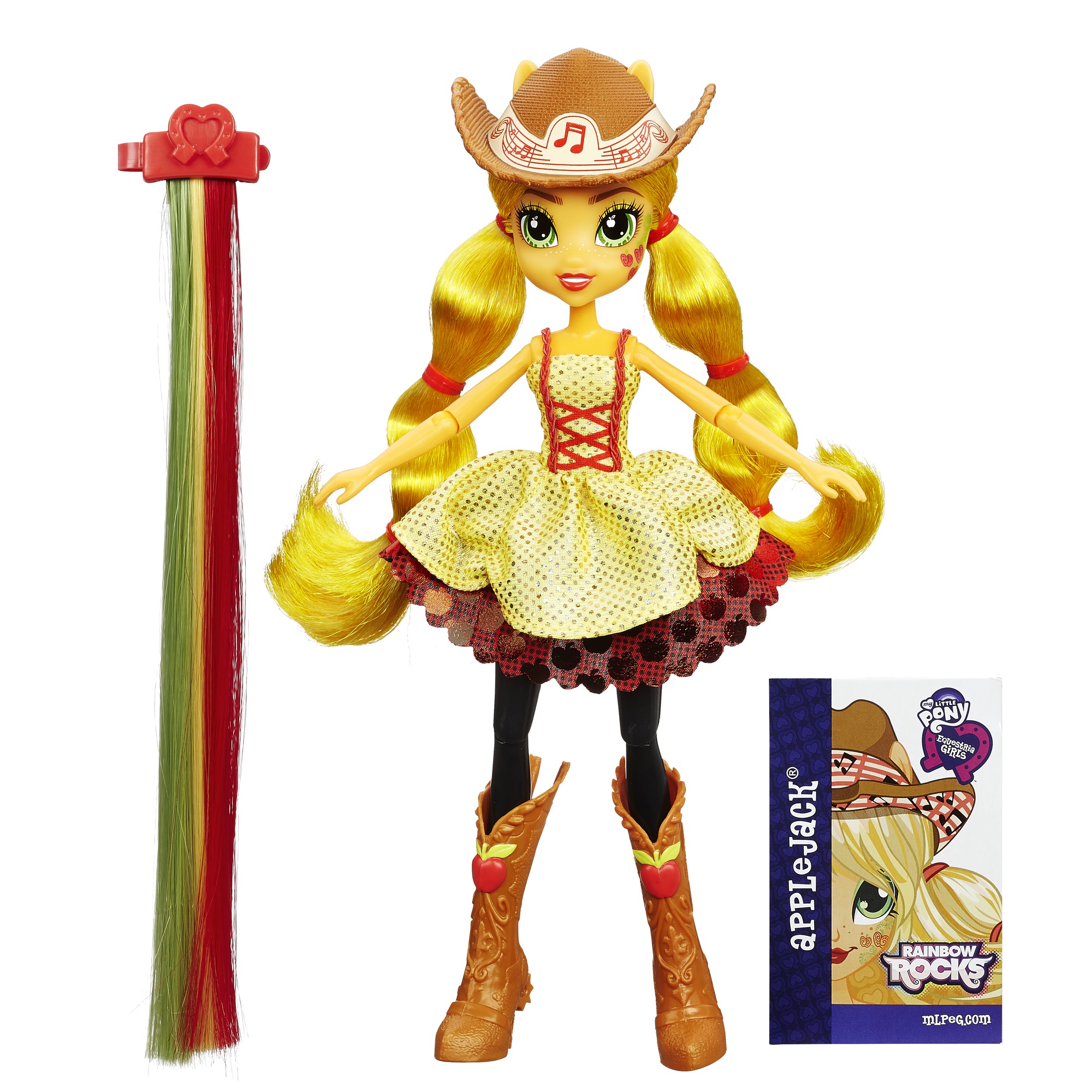 UPC 630509283583 product image for My Little Pony Equestria Girls Rainbow Rocks Applejack Rockin' Hairstyle Doll | upcitemdb.com