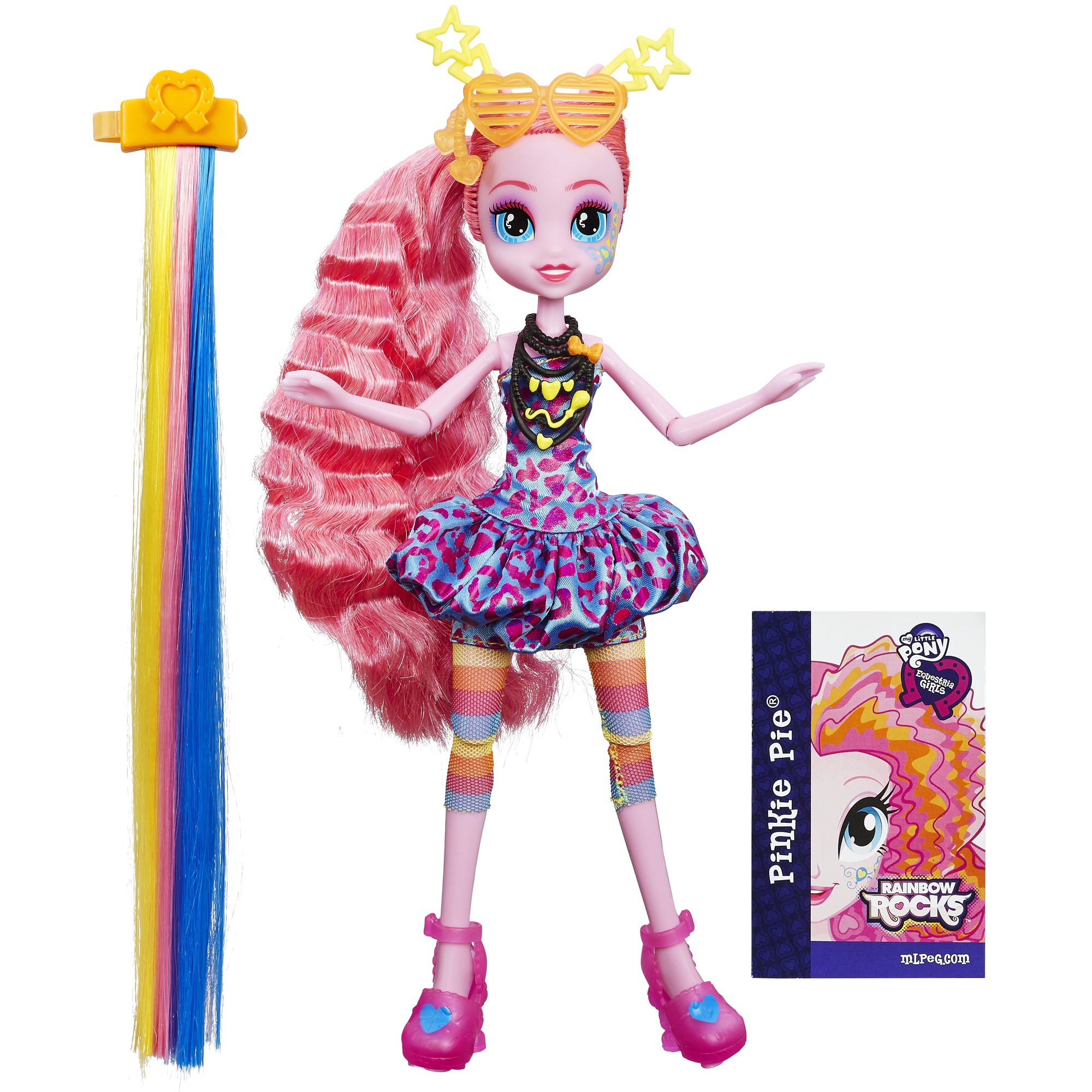 UPC 630509283569 product image for My Little Pony Equestria Girls Rainbow Rocks Pinkie Pie Rockin' Hairstyle Doll | upcitemdb.com