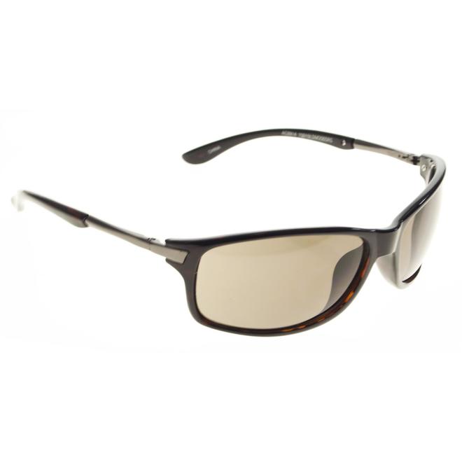 Dockers Men's Tortoiseshell Wrap Sunglasses