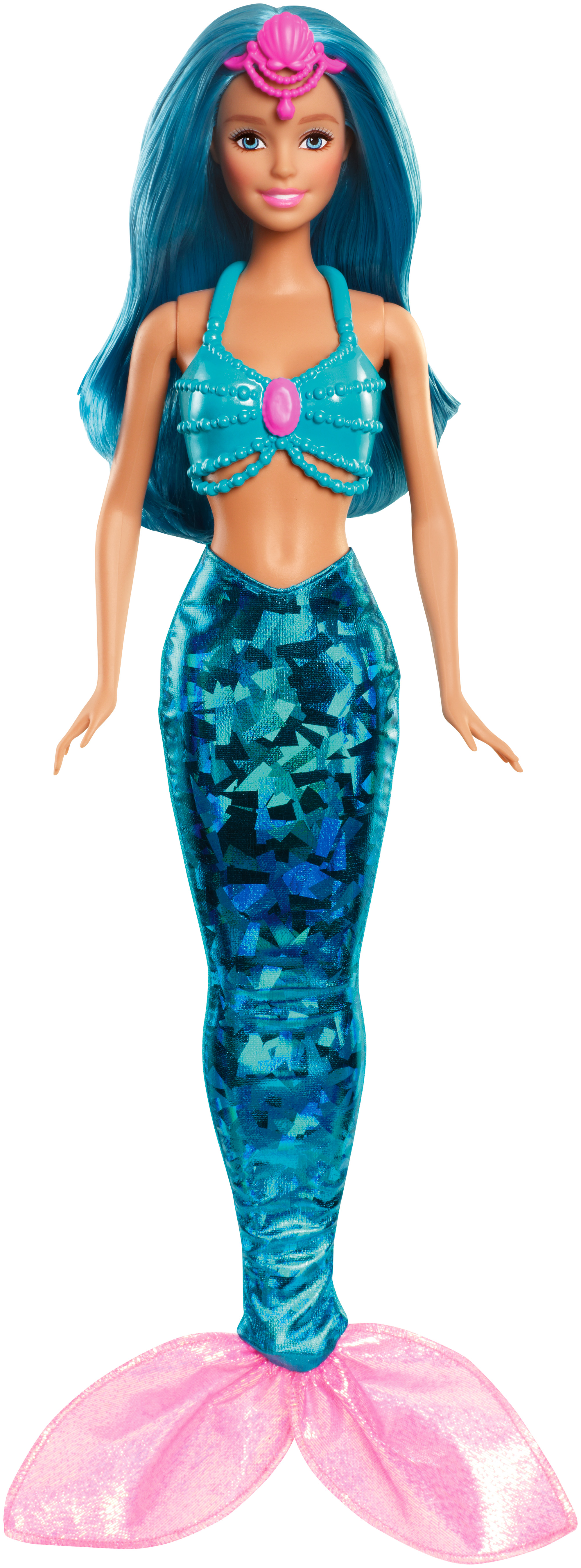 barbie mermaid blue hair
