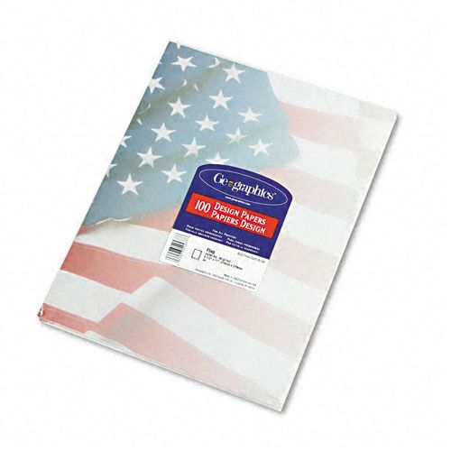 Geographics Design Paper, Flag, 24lb, Letter, 100 Sheets/Pack at Kmart.com