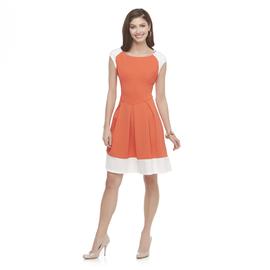 Metaphor Women's Fit--Flare Dress - Colorblock at Sears