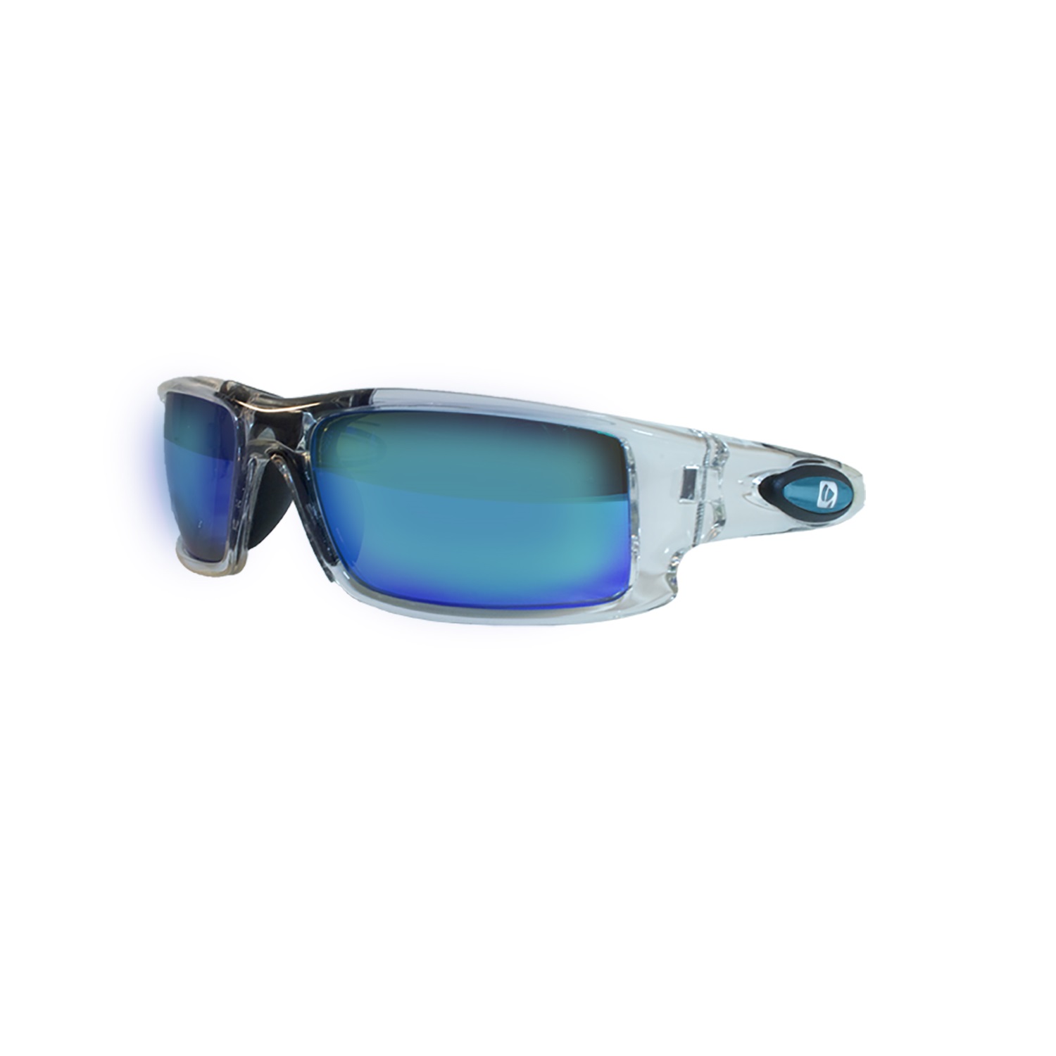 Amphibia Depthcharge Liquid Frame w Blue Storm Lens Sunglass