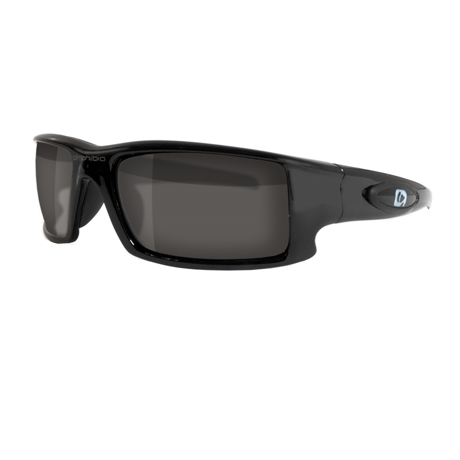 Amphibia Depthcharge Matte Black Frame with Sandstorm Lens