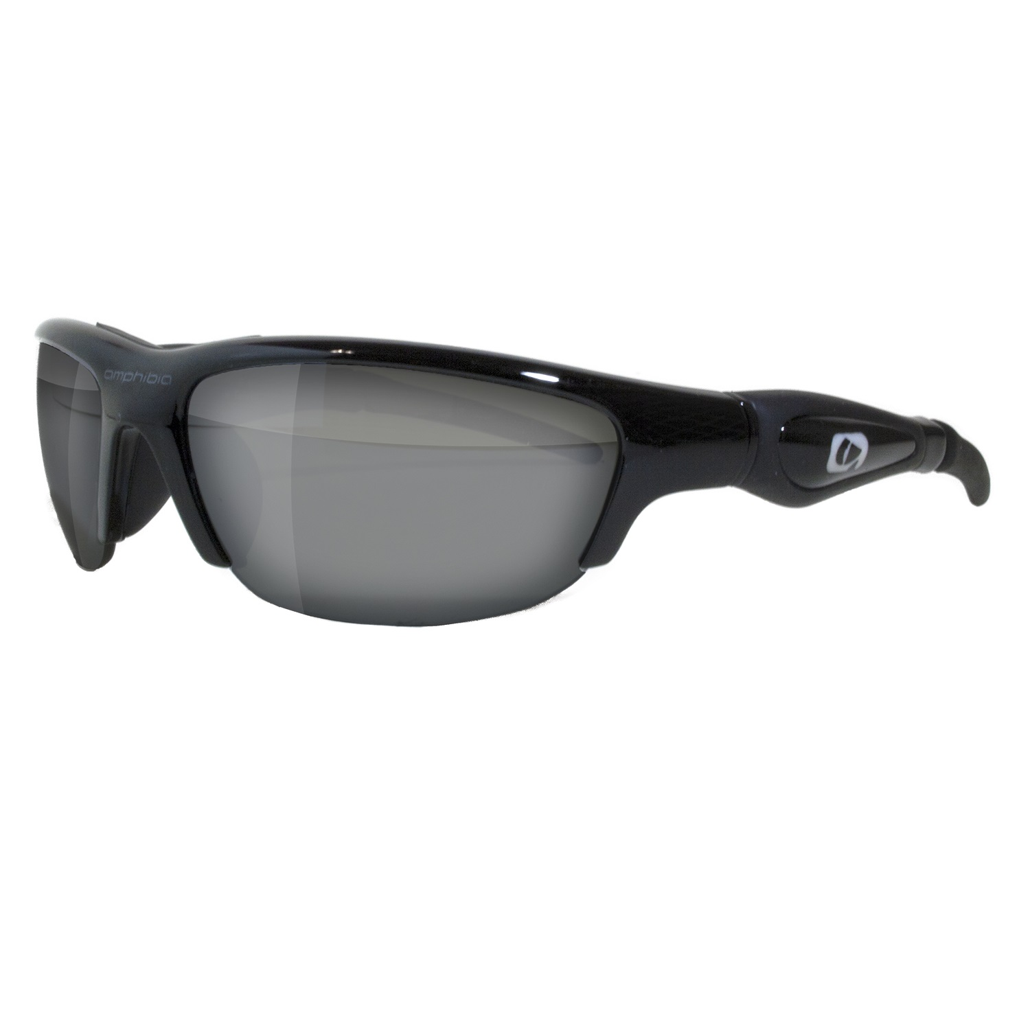 Amphibia 2112 Black Frame with Vapor Ice Lens Sunglasses