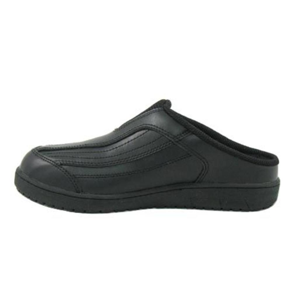 Women&#39;s Slip-Resistant Athletic Open-Back Work Shoes #250 Black