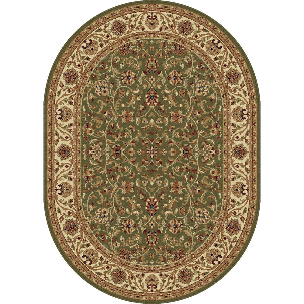Sensation Ventura 5 ft. 3 in. x 7 ft. 3 in. Oval Transitional Area Rug