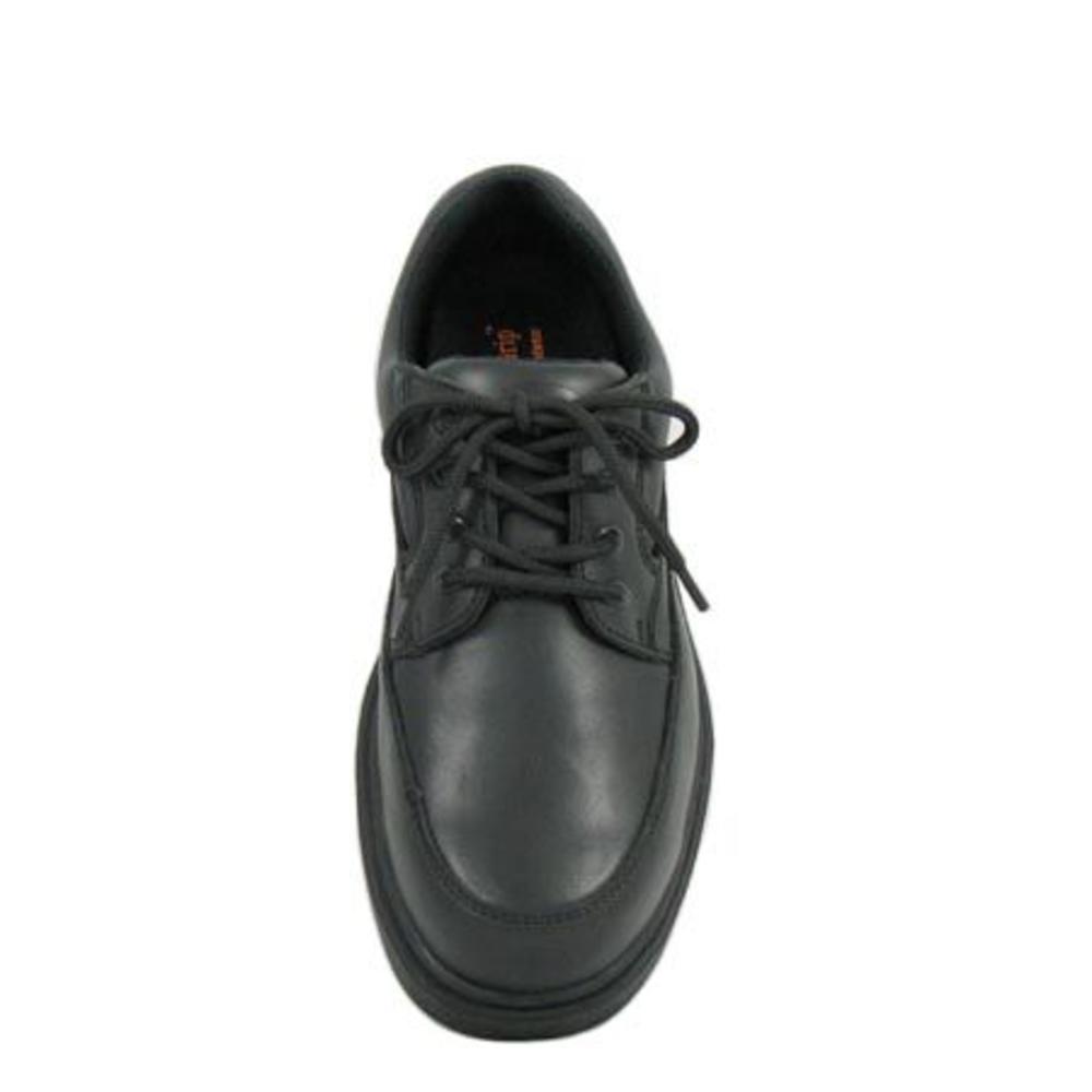 Men's Slip-Resistant Mocc Toe Work Shoes - Black