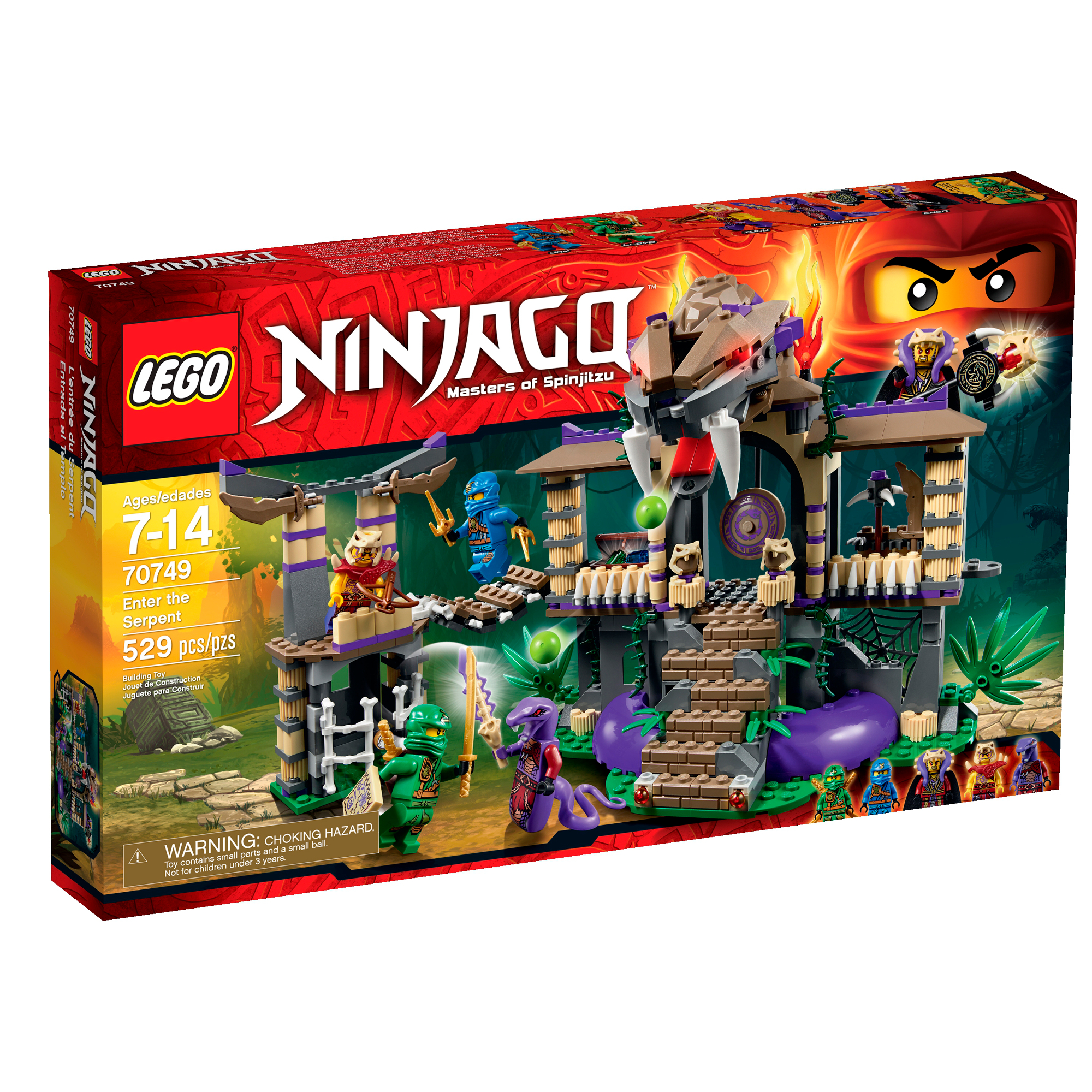LEGO NINJAGO™ Set Sith Anacondrai Temple #70749 - Toys ...