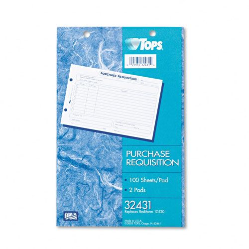 TOPS Purchase Requisition Pad