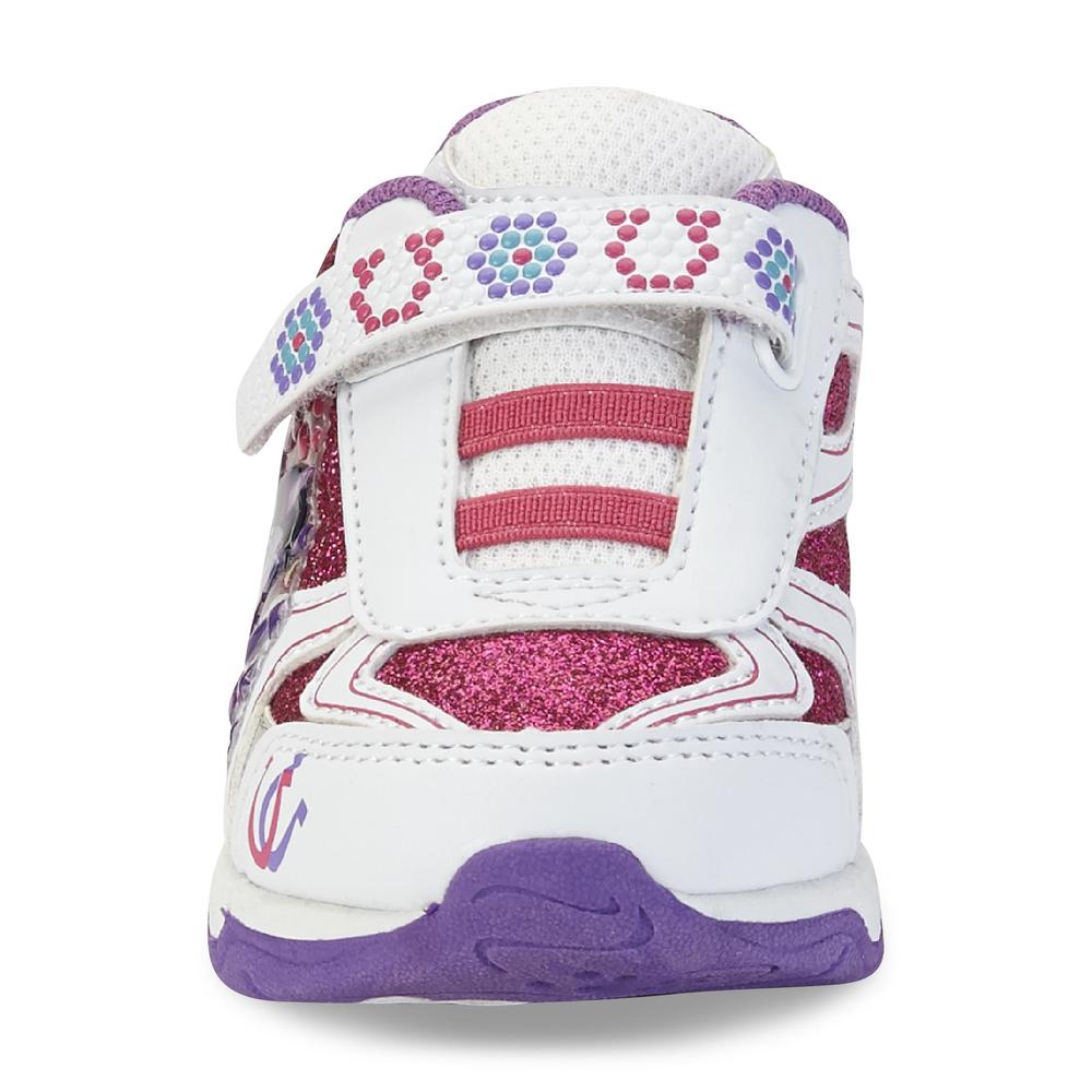 My Little Pony Toddler Girl's Twinkle White/Pink Light-Up Sneaker