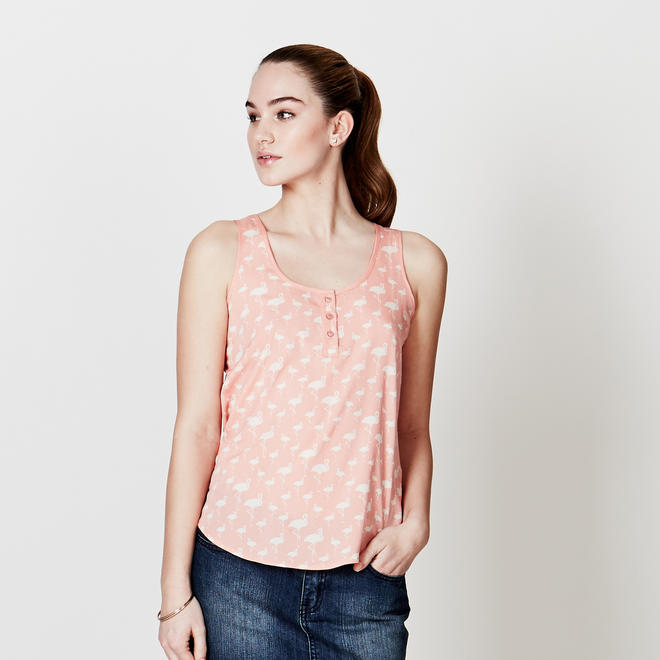 Adam Levine Women’s Flamingo Tank Top