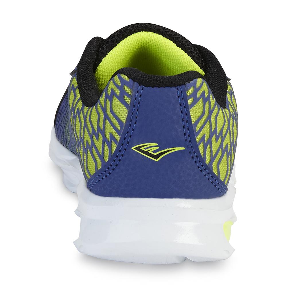 Boy's Radar Blue/Neon Yellow Running Shoe